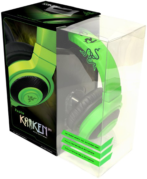 Razer Kraken Pro - игровая гарнитура (Green) купить в интернет-магазине icover