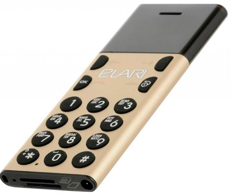 Телефон Elari NanoPhone (Gold) купить в интернет-магазине icover