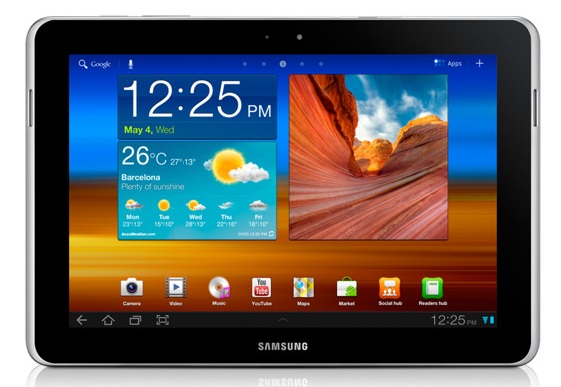 Samsung Galaxy Tab 10.1N 16 Гб (GT-P7501) White купить в интернет-магазине icover