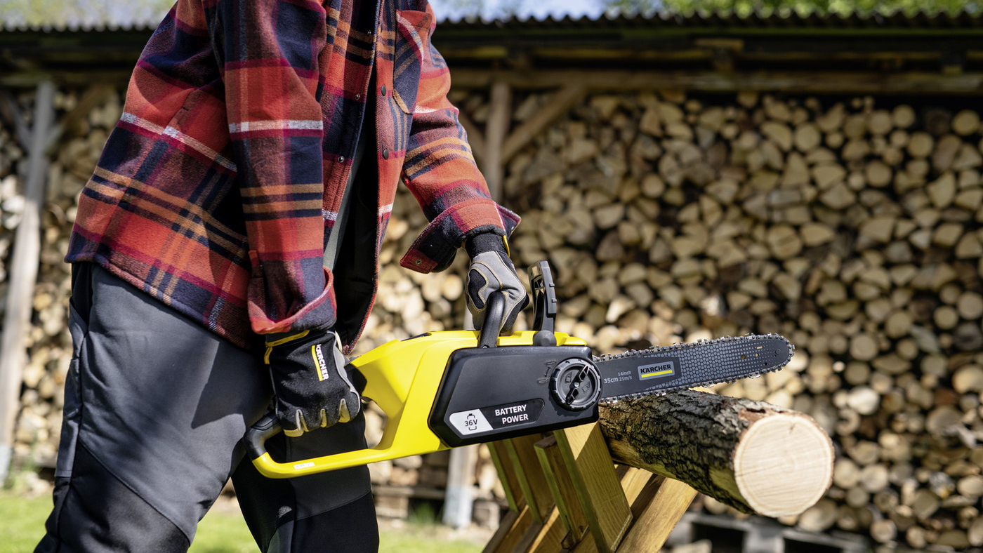 Аккумуляторная пила Karcher CNS 36-35 Battery (1.444-050.0) купить в интернет-магазине icover