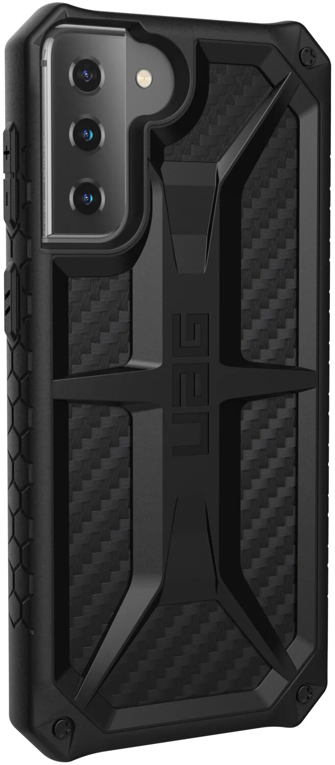 

Чехол UAG Monarch (812451039269) для Samsung Galaxy S21 Plus 5G (Carbon Fiber)