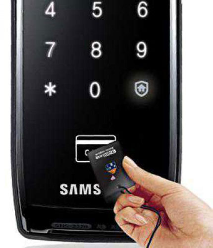 Электронный дверной замок Samsung SHS-2320 XMK/EN (Black) купить в интернет-магазине icover