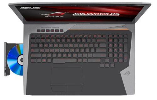 Ноутбук Asus ROG G752VT-GC098T 17.3'' Intel Core i7-6700HQ 2.6GHz, 32Gb, 2Tb HDD + 256 PCIE SSD (90NB09X1-M01190) купить в интернет-магазине icover