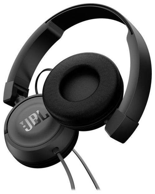 Накладные наушники с микрофоном JBL T450 (Black) купить в интернет-магазине icover