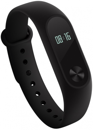 Спортивный браслет с пульсометром Xiaomi Mi Band 2 (Black) купить в интернет-магазине icover