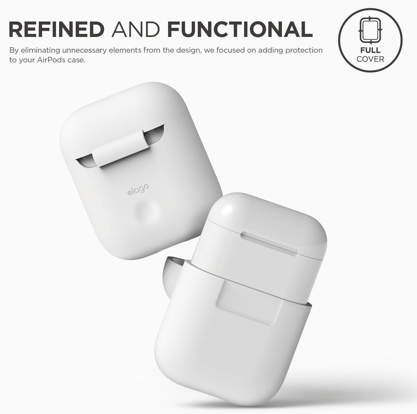 Чехол Elago AirPods Case (EAPSC-LUBL) для зарядного кейса AirPods (Nightglow Blue) купить в интернет-магазине icover