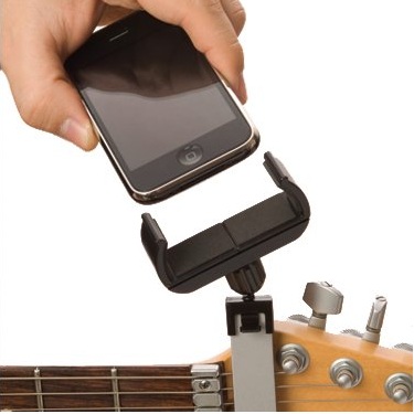 Castiv Guitar SideKick - держатель на гриф гитары для iPhone/iPod купить в интернет-магазине icover