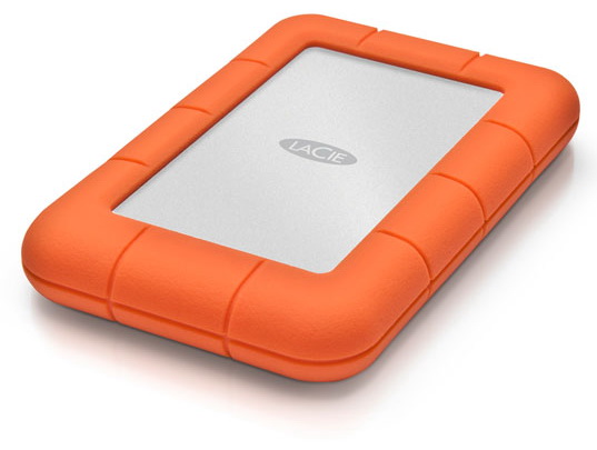 Защищенный внешний диск LaCie Rugged Mini 2TB USB 3.0 LAC9000298 (Orange) купить в интернет-магазине icover