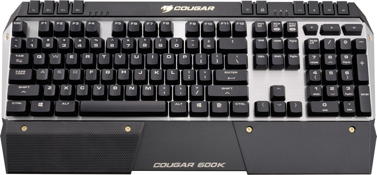Cougar 600K - игровая клавиатура (Black) купить в интернет-магазине icover