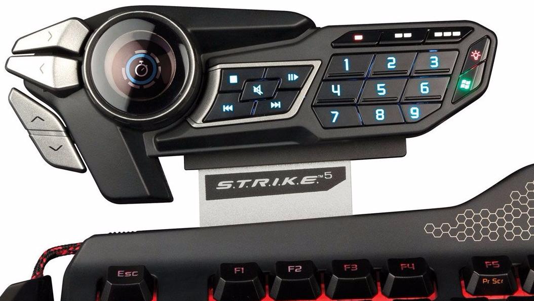 Mad Catz S.T.R.I.K.E.5 (MCB43108R002/02/1) - игровая клавиатура (Black) купить в интернет-магазине icover