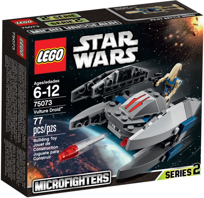 Lego Star Wars Vulture Droid (75073) - дроид-стервятник купить в интернет-магазине icover