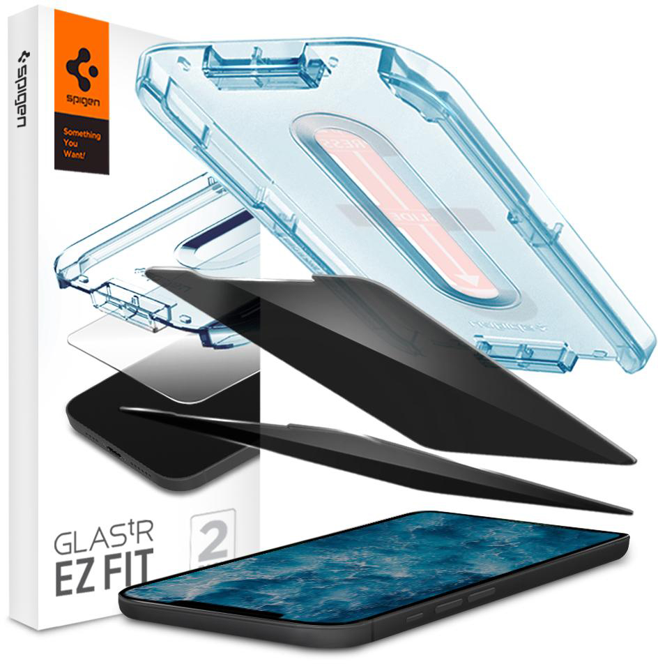 

Защитное стекло Spigen Glas.tR EZ Fit Privacy 2 Pack (AGL01803) для iPhone 12/iPhone 12 Pro (Clear)