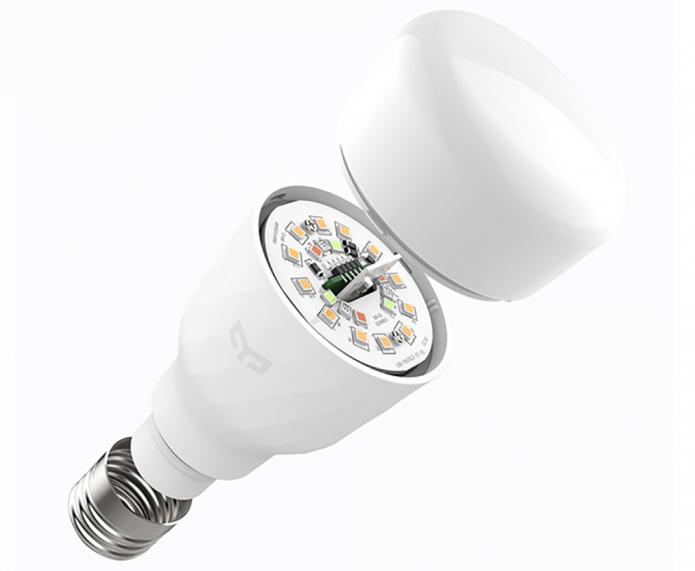 Умная лампочка Xiaomi Yeelight Smart LED Bulb W3 (YLDP005) купить в интернет-магазине icover