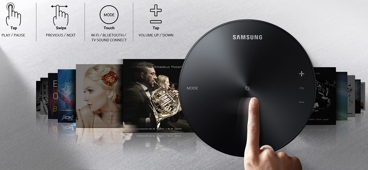 Беспроводная акустическая система Samsung WAM1500 (Black) купить в интернет-магазине icover