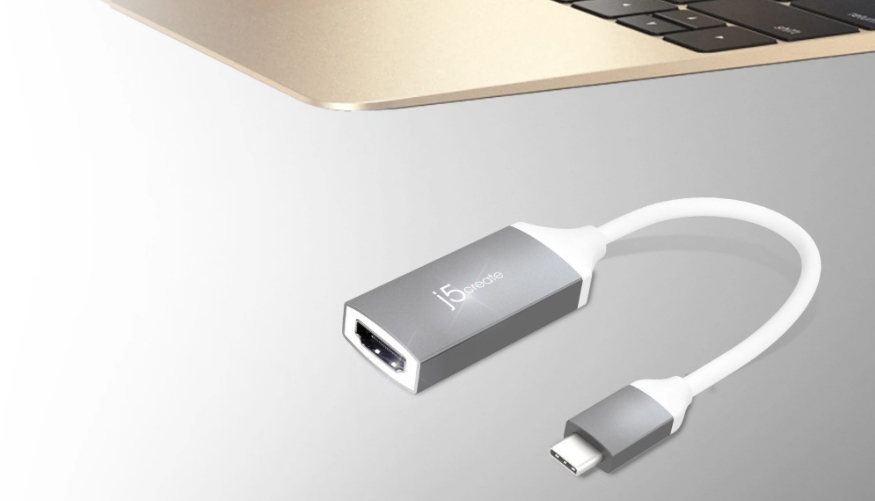 Переходник j5create JCA153G USB-C to 4K HDMI (Silver) купить в интернет-магазине icover