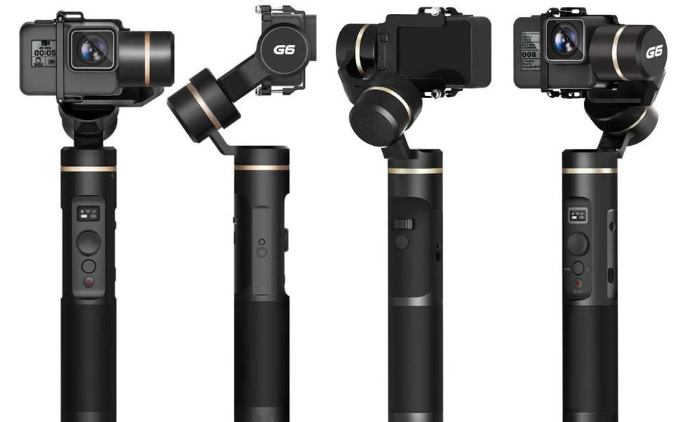 Стедикам FeiyuTech G6 для экшн-камер (Black) купить в интернет-магазине icover