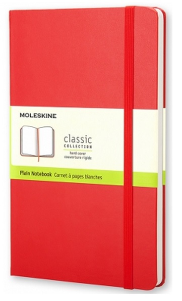 

Блокнот Moleskine Classic Large 130x210, 120 листов 385222(QP062R)