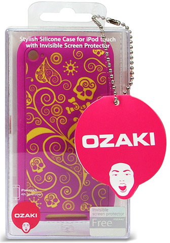 Ozaki iCoat Silicone+ (IC872-PK) - чехол для iPod touch 4G (Pink) купить в интернет-магазине icover