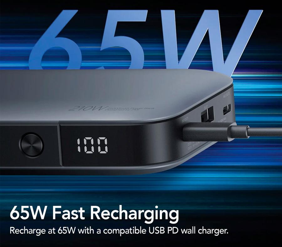 Внешний аккумулятор Xiaomi ZMI QB826G 25000 mAh (Grey) купить в интернет-магазине icover