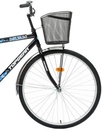 Top Gear Delta 50 26" (ВН26247К) - городской велосипед (Black/Blue) купить в интернет-магазине icover