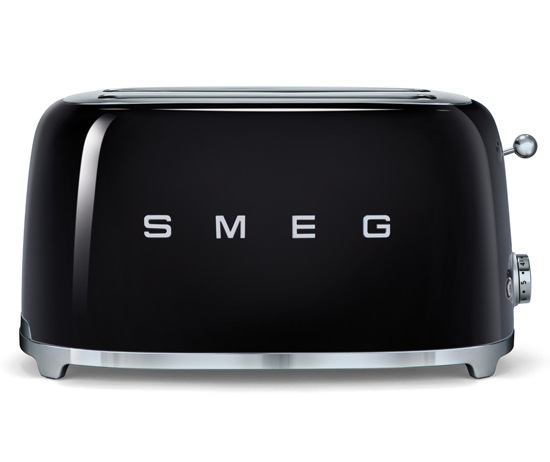 Тостер Smeg на 4 хлебца TSF02BLEU (Black) купить в интернет-магазине icover