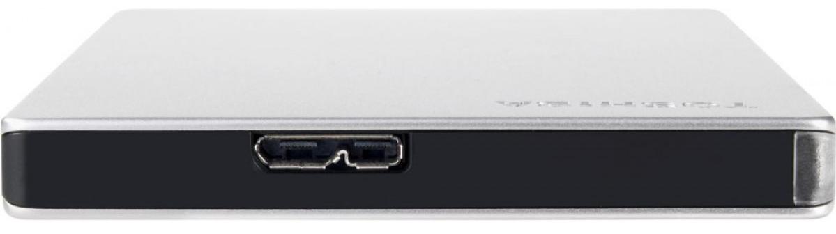 Внешний жесткий диск Toshiba Canvio Slim 2,5" 1Тб HDTD310ES3DA (Silver) купить в интернет-магазине icover