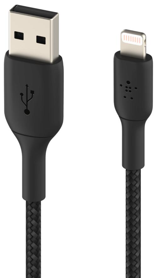 Кабель Belkin Boost Charge (CAA002bt2MBK) USB-A/Lightning 2m (Black) купить в интернет-магазине icover