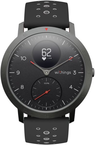 Умные часы Withings Steel HR Sport (Black) купить в интернет-магазине icover