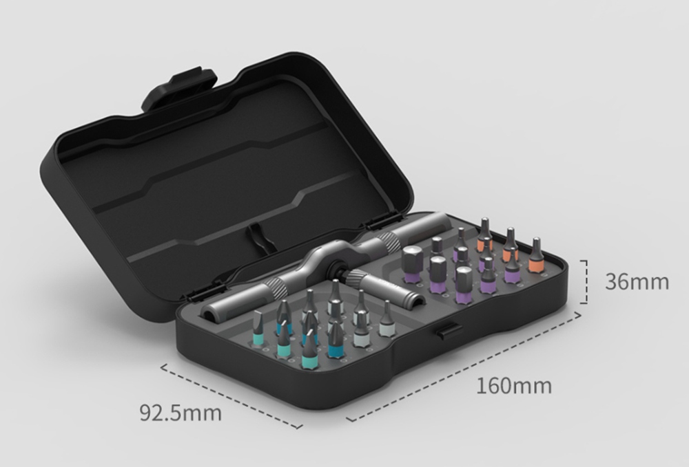 Набор отверток с трещоткой Xiaomi DUKA RS1 Multipurpose Ratchet Screwdriver (Black) купить в интернет-магазине icover