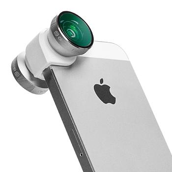 Olloclip 4-in-1 - объектив для iPhone 5/5S (Silver) купить в интернет-магазине icover