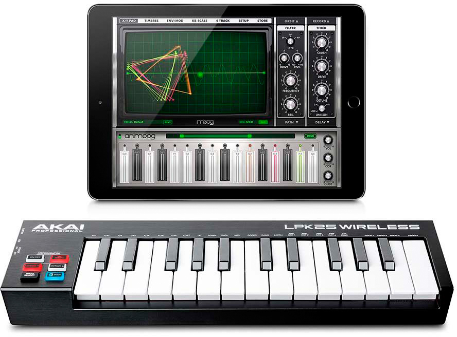 MIDI-клавиатура Akai LPK25 Wireless (A066106) купить в интернет-магазине icover