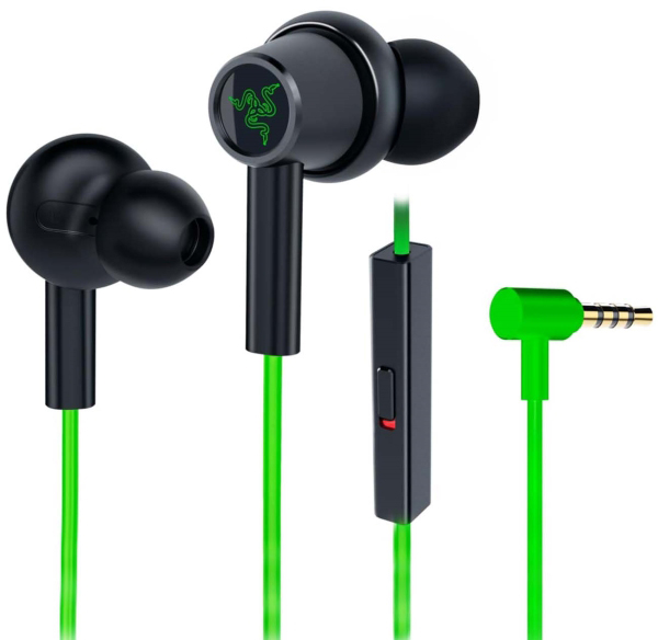 Наушники Razer Hammerhead Duo Console RZ12-03030300-R3M1 (Black/Green) купить в интернет-магазине icover