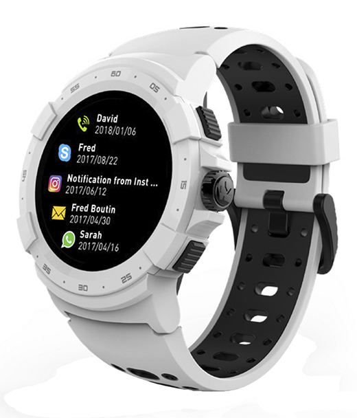 Умные часы MyKronoz ZeSport 2 (White/Black) купить в интернет-магазине icover