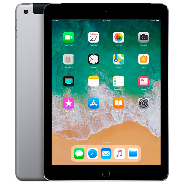 Планшет Apple iPad 2018 9.7'' 32Gb Wi-Fi+Cellular MR6N2RU/A (Space Grey) купить в интернет-магазине icover