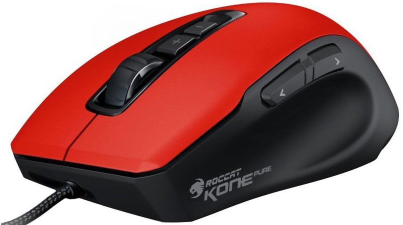 Roccat Kone Pure Color (ROC-11-700-R) - игровая мышь (Hellfire Red) купить в интернет-магазине icover