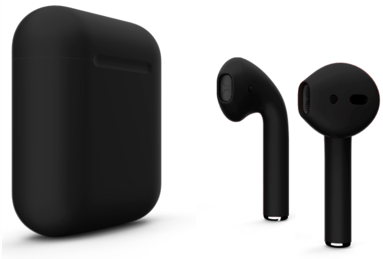 

Наушники Apple AirPods Color 2 в футляре без беспроводной зарядки (Black Matt)
