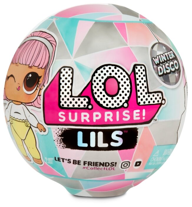 

Кукла-сюрприз LoL Lil Sisters & Lil Pets Winter Disco (559672)