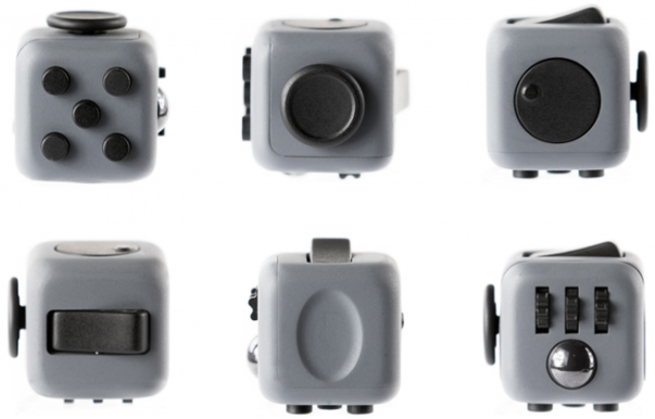 Fidget Cube - игрушка-антистресс (Grey) купить в интернет-магазине icover