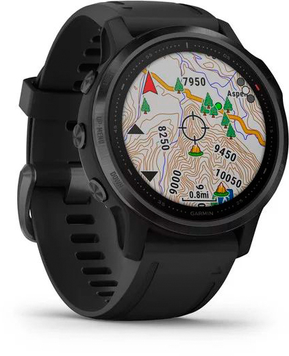 Спортивные часы Garmin Fenix 6S Pro 010-02159-14 (Black) купить в интернет-магазине icover