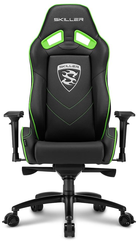 Игровое кресло Sharkoon Skiller SGS3 (Black/Green) купить в интернет-магазине icover