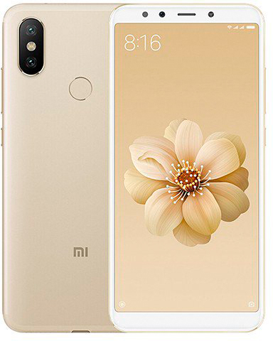 Смартфон Xiaomi Mi A2 64Gb M1804D2SG (Gold) купить в интернет-магазине icover