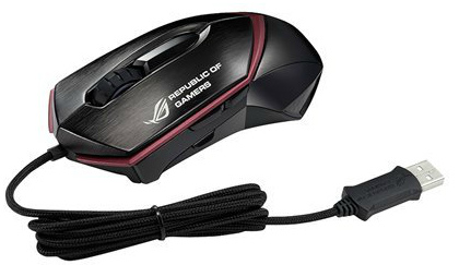 Asus ROG GX1000 Eagle Eye (90-XB3B00MU00010-) - игровая мышь (Black) купить в интернет-магазине icover