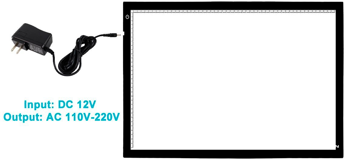 Светокопировальный планшет Huion A2 (Black) купить в интернет-магазине icover