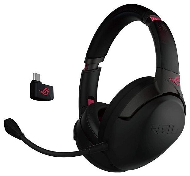 

Игровая гарнитура Asus ROG Strix Go 2.4 90YH02P1-B3UA00 (Electro Punk)