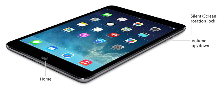 Планшет Apple iPad mini Retina 16GB Wi-Fi + LTE Space Gray (ME800RU/A) купить в интернет-магазине icover