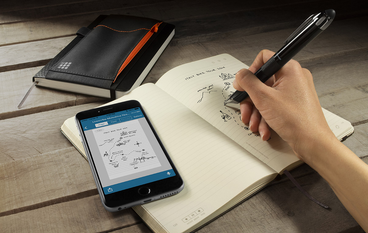 Цифровая ручка Livescribe 3 Smartpen Black Edition (Black) купить в интернет-магазине icover