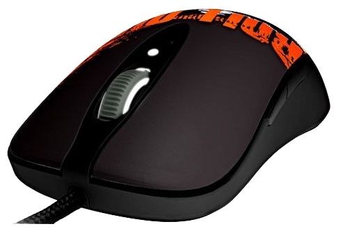 SteelSeries WoT Edition (62162 + 67272) - игровой комплект из мыши и коврика (Black/Orange) купить в интернет-магазине icover