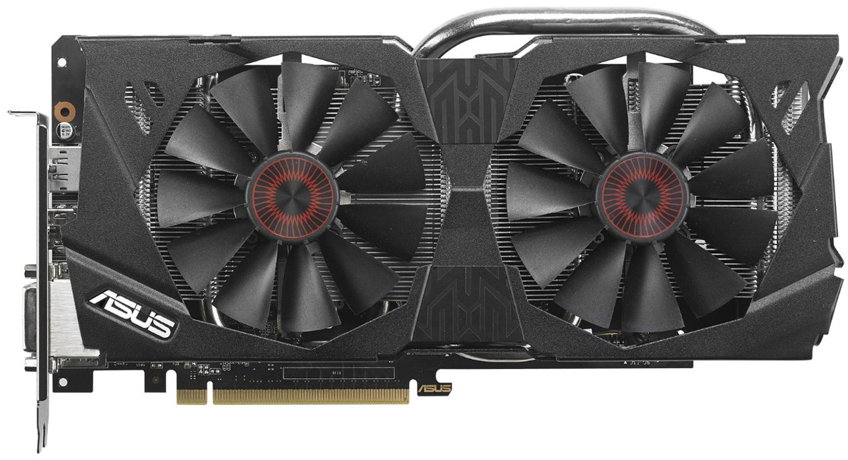 Видеокарта Asus GeForce GTX 970 STRIX 4Gb 256bit (STRIX-GTX970-DC2-4GD5) купить в интернет-магазине icover