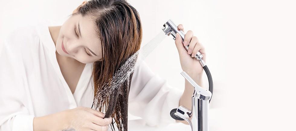 Смеситель Xiaomi DIIIB Extracting Faucet DXMP001 (Silver) купить в интернет-магазине icover
