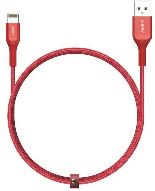 

Кабель Aukey Kevlar (CB-AKL2-R) USB-A/Lightning 2m (Red)